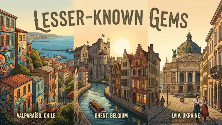 Roteiros de Viagem: Explorando Destinos Menos Conhecidos