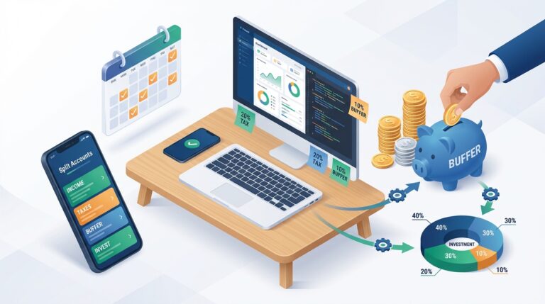 Investir com Renda Irregular: Estratégia para Freelancers Tech