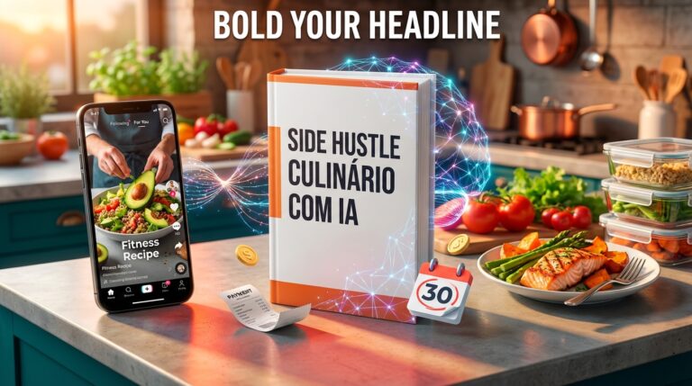 Side Hustle Culinário com IA: Lance em 30 Dias 2026